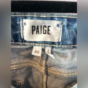 PAIGE Light Blue Denim Jeans